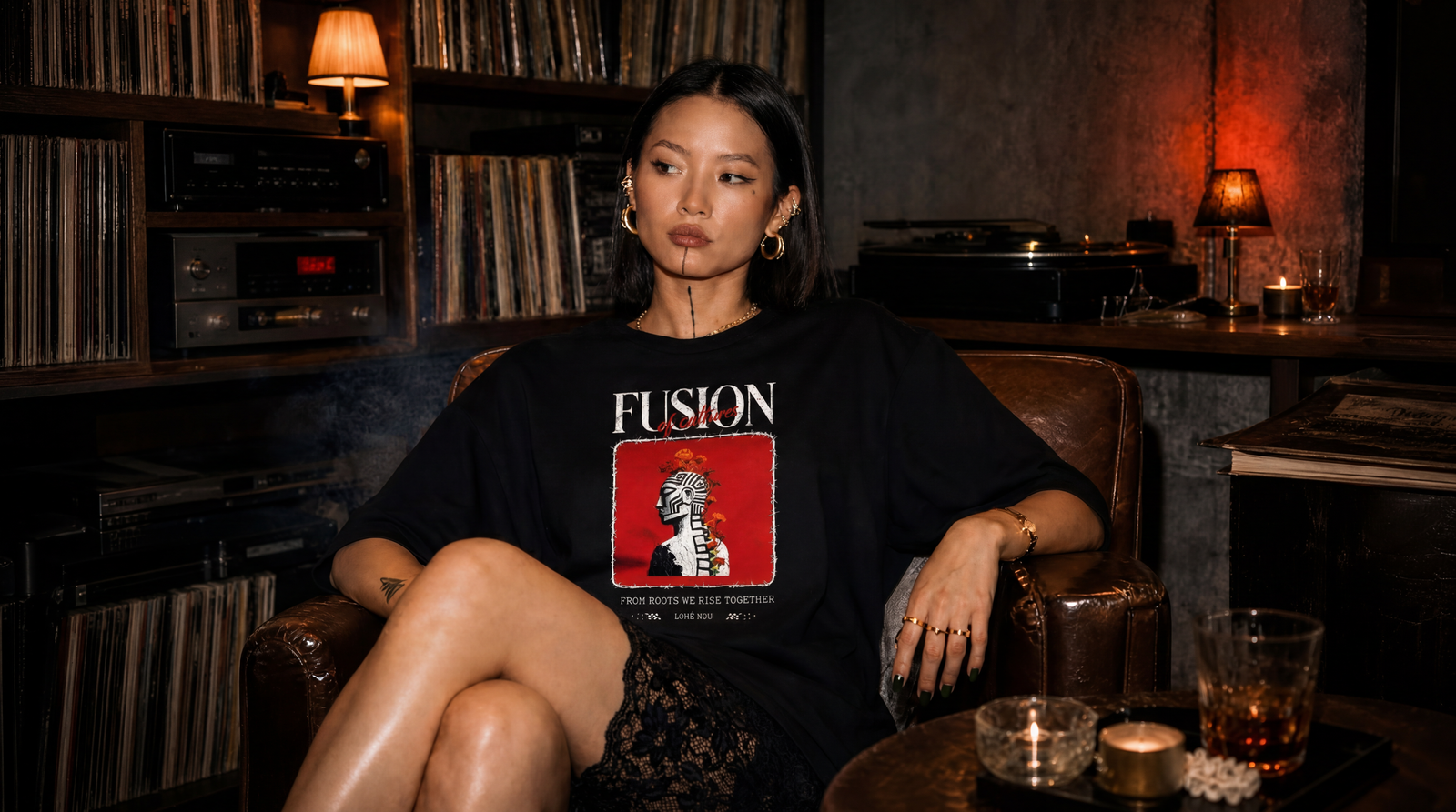LOHÉ NOU Drop 001 campaign